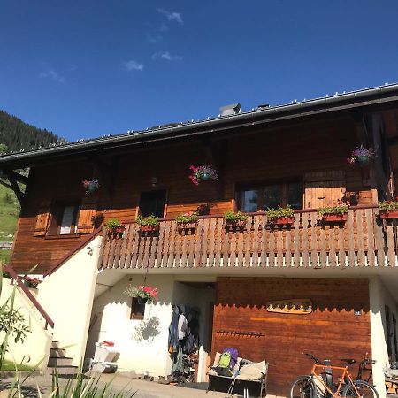 Chalet Peloton Abondance Exterior foto
