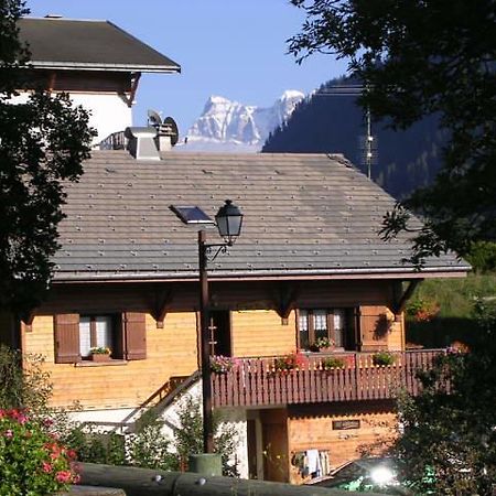 Chalet Peloton Abondance Exterior foto