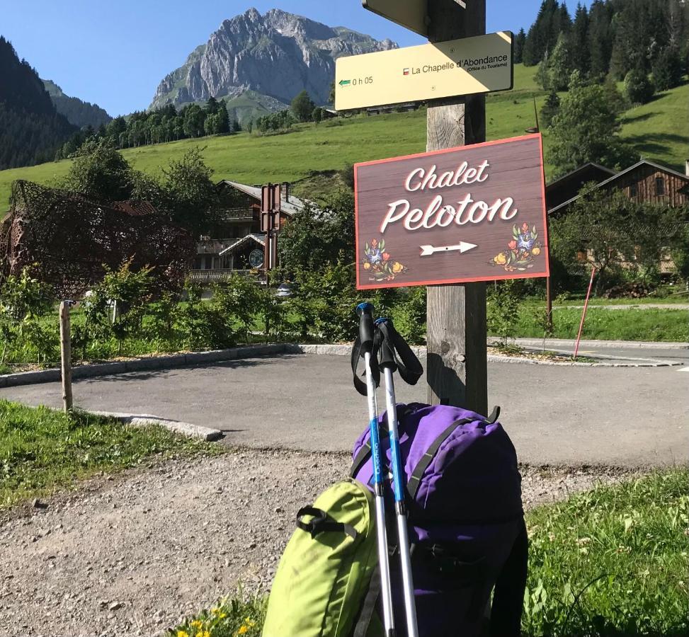 Chalet Peloton Abondance Exterior foto