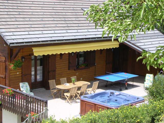 Chalet Peloton Abondance Exterior foto